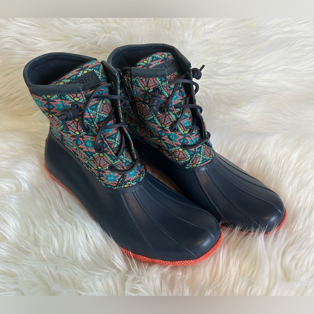 NWOB Sperry Saltwater Duck Boots